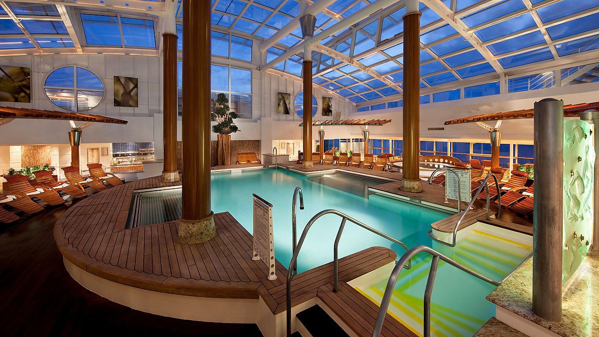 Pool aboard the Celebrity Infinity
